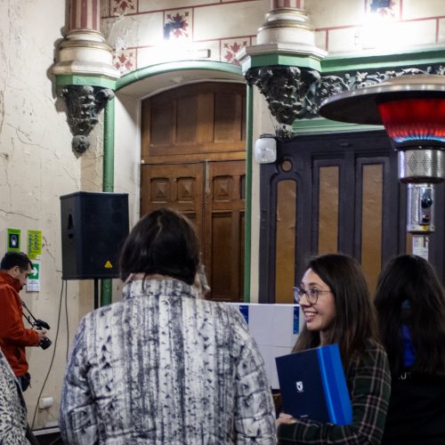 Jornada uno del encuentro en salon de la Utem