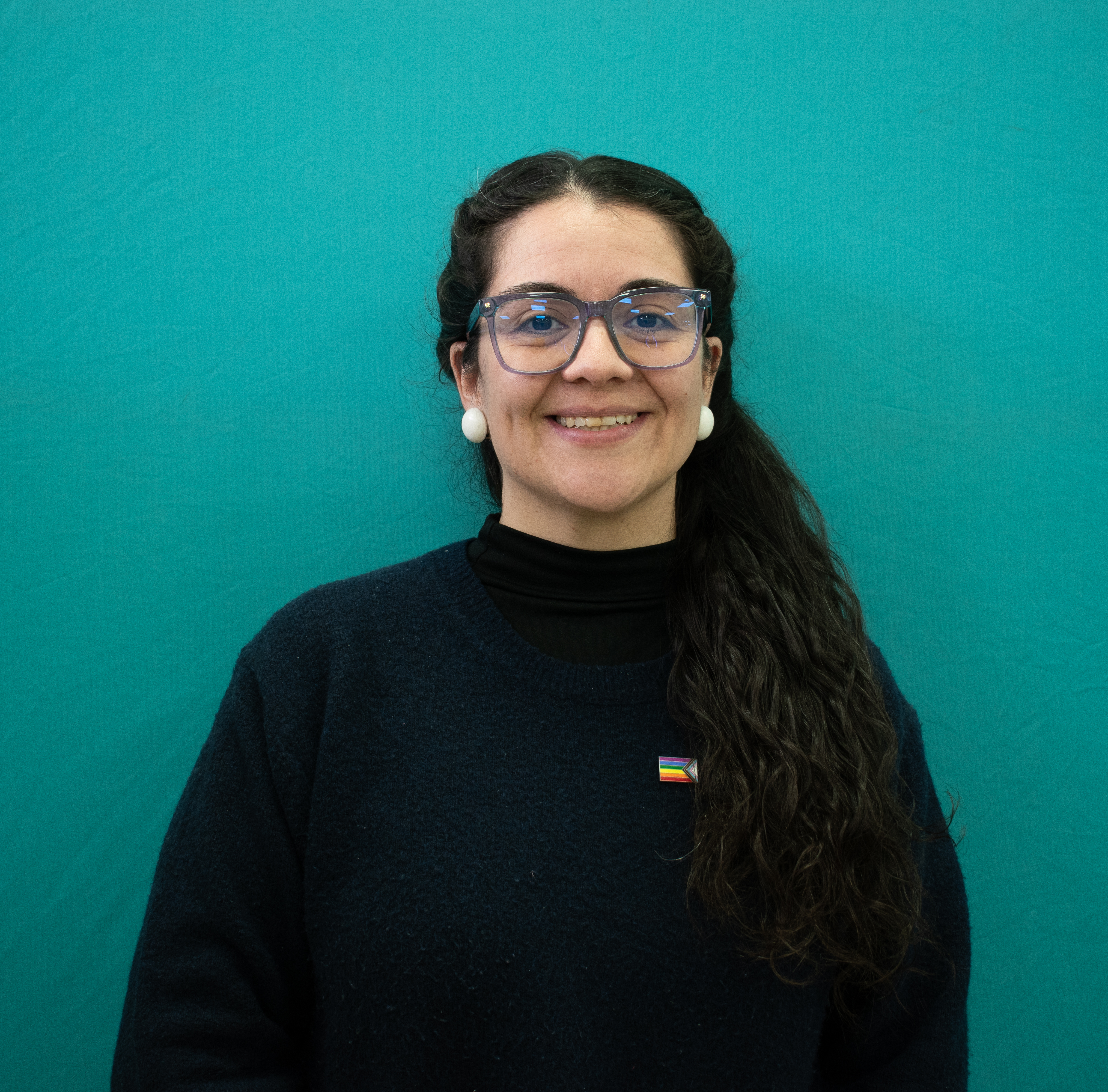 Foto en primer plano de Loreto Eyzaguirre